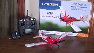 Eflite  UMX Spacewalker  Review and Flight [upl. by Shifra]