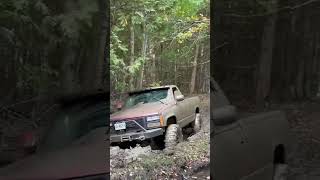 OBS Chevy Front Diff Cant Handle 37quot Boggers oldchevysarebetter offroad mudboggers [upl. by Gilford]