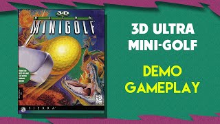 3D Ultra MiniGolf  Demo  PC 1997 [upl. by Enimasaj]