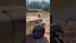 Brazos River next to US Frontier FortFort Belknap brazos army history texas nature jeep [upl. by Scheider]