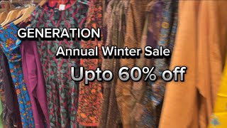 Generation Sale Upto 60 off on Winter Pret Collection  Generation New Year Sale 2024 [upl. by Ailugram]