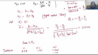 Hypothesis Testing 3 Difference between Proportions [upl. by Dazhahs]