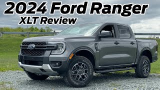 2024 Ford Ranger XLT Review [upl. by Susej]