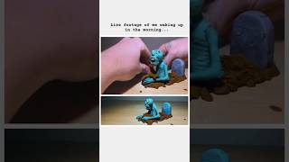 How I Brought the Dead to Life 👀 stopmotion animation behindthescene [upl. by Llain]