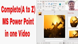 Learn Complete MS Power Point in one Video  Microsoft powerpoint in Tamil [upl. by Horgan]