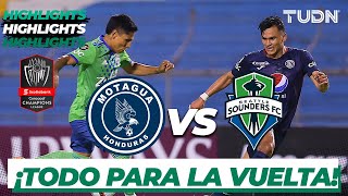 Highlights  Motagua VS Seattle Sounders  CONCACHAMPIONS  Octavos  TUDN [upl. by Shirlene]