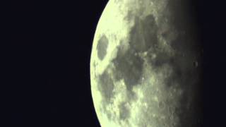 Moon recording with Celestron Neximage 5 Meade ETX 70 [upl. by Akinit]