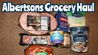 ALBERTSONS GROCERY SHOPPING HAUL DECEMBER 2023 [upl. by Avuha]