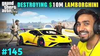 I DESTROYED JIMMYS SUPERCAR  GTA V GAMEPLAY 145 [upl. by Anaejer]