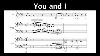 Jacob Collier  You and I Transcription [upl. by Gabriell]