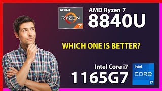 AMD Ryzen 7 8840U vs INTEL Core i7 1165G7 Technical Comparison [upl. by Sapphira993]