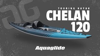 2021 Chelan 120 Inflatable Kayak  Aquaglide [upl. by Hirschfeld]