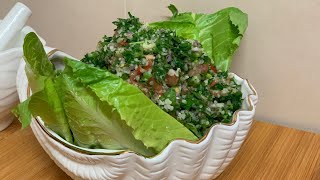 Easy Tabbouleh Recipe  تبولة [upl. by Armbrecht396]