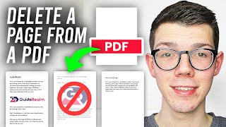 How To Delete Page From PDF Document  Full Guide [upl. by Rayford390]