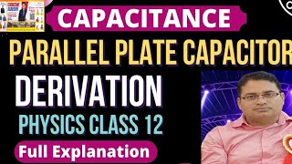 capacitance of a parallel plate capacitor when a dielectric slab is placed between them [upl. by Airednaxela]