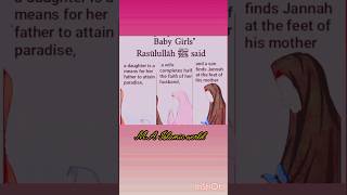 Islamic Teachings on Baby Girls and Family Rolesquotyoutubeshorts quotes youtube [upl. by Loux277]