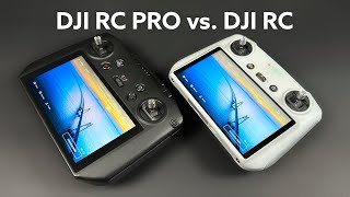 DJI RC Pro vs DJI RC  Which One Is Right For You [upl. by Xyla239]