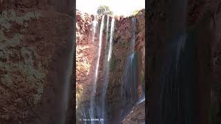 The most beautiful waterfalls in Morocco Marrakech ouzoud [upl. by Januarius]