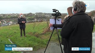 Pavilly  les vœux 2022 en vidéo du maire François Tierce [upl. by Haslett298]