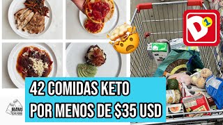 🤩MENÚ SEMANAL DIETA KETO ECONÓMICO  7 DÍAS DE RECETAS KETO LOW COST D1  Manu Echeverri [upl. by Akelahs]