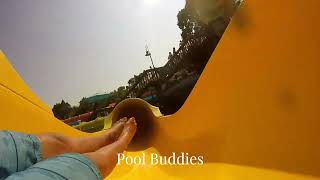 Jet Scream Water Slide POV at Water Country USA Williamsburg VA [upl. by Towny139]