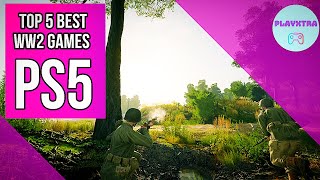 Top 5 Best WW2 Games To Play On PS5 In 2023  World War 2 [upl. by Dust774]