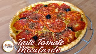 Tarte Tomate Moutarde  Recette Facile et Rapide [upl. by Nitsirt]