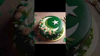 New Pakistani flag cake decorating wishes Happy moment with a sweet Shorts flag cake viral [upl. by Knight856]