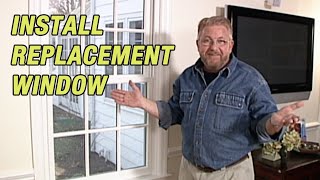 How to Install a Replacement Window [upl. by Mort]