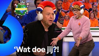 Jeroen STOMVERBAASD FIERLJEPPEN een FRIESE DANS  Ik Hou van Holland [upl. by Siramay182]