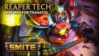 SMITE  New Skin for Thanatos  Reaper Tech [upl. by Clive154]