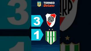 RIVER 3 BANFIELD 1 federabinovich01 🎙️✍️ [upl. by Nitreb273]