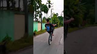 Cycle Wheelie ☠️ short video mtb cycle cycle life AritraRider subscriber support please [upl. by Eramat]