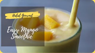 2recipes Easy Mango Smoothie amp Spinach Mango Smoothie [upl. by Enitsahc249]