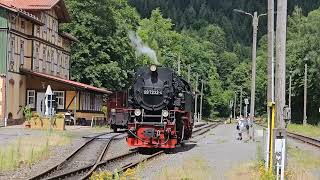 Im Harz ist es wieder grün  Juni 2024 Harzer Schmalspurbahnen [upl. by Hildegard]