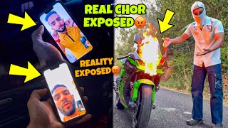 Real Chor Exposed😡  Face Reveal😡  Reality Exposed SUPERBIKE Update Preparation for Ladakh Ride [upl. by Him]