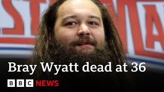 WWE wrestler Bray Wyatt dies aged 36 – BBC News [upl. by Thadeus]