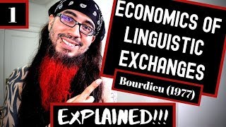 1 Pierre Bourdieu  quotThe Economics of Linguistic Exchangequot 1977 [upl. by Zurc]