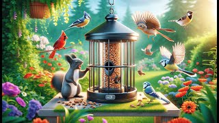 🦜 Roamwild Pestoff Bird Feeder  Best Squirrel Proof Bird Feeder 🦜 [upl. by Putnam965]