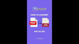 This is how to convert your PDF files to JPG shorts fileconverter [upl. by Airreis]