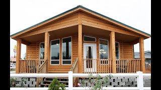 Palm Harbor Homes  The Metolius Cabin  400 Series  Manufactured Home TOUR [upl. by Crenshaw103]