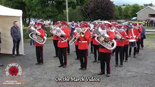 Poyntzpass Silver  Tullyvallen Band Parade 2024 [upl. by Philbo]