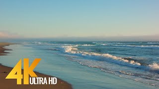 Evening Ocean Waves  4K60FPS Relaxation Video of Coastal Oregon Ocean Footage with Waves Sounds [upl. by Yerrot]