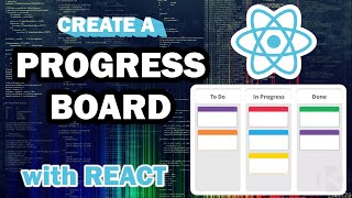 Build a Kanban Board in React A StepbyStep Tutorial [upl. by Virg97]