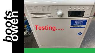 Street find Indesit condenser tumble dryer cleaning and fault finding [upl. by Ecirahs]