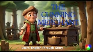 Learn English through story  English Listening  English Speaking  The Cunning merchant [upl. by Odrawde]