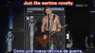 One  Metallica  Subtitulado Inglés  Español [upl. by Jacy288]