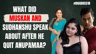 Muskan Bamne REVEALS Rupali Gangulys conduct during the shoot of Anupamaa  Bigg Boss 18 [upl. by Nnylrebma]