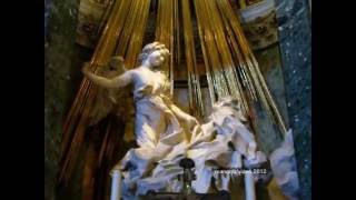 Gian Lorenzo Bernini Estasi di santa Teresa  Ecstasy of Saint Teresa manortiz [upl. by Ahselaf]