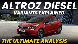 Tata Altroz Diesel Manual Variants Explained  XMXMSXTXZXZ LuxXZSXZ S DarkXZS LuxXZS [upl. by Hares]